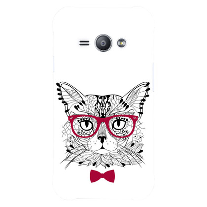 Чехол-накладка U-Print Samsung Galaxy J1 Ace J110H Clever Cat