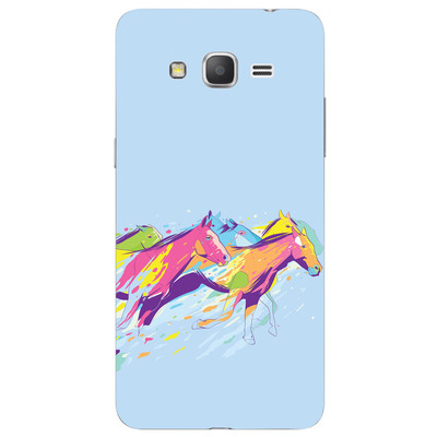 Чехол-накладка U-Print Samsung Galaxy Grand Prime G531H Dreaming Horses