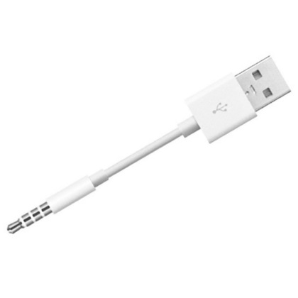 USB Кабель iPod Shuffle Белый