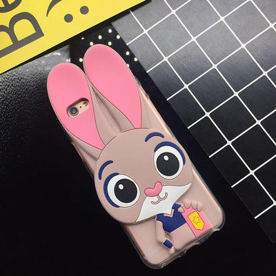 Чехол силиконовый Zootopia Xiaomi Redmi 6A Rabbit Judy