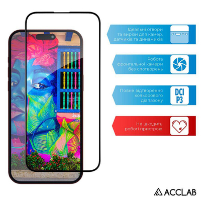 Захисне скло ACCLAB iPhone 14 Pro