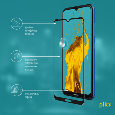 Защитное стекло Piko Full Glue для Nokia 1.4