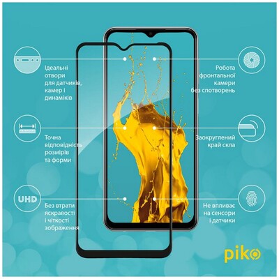 Защитное стекло Piko Full Glue для Samsung Galaxy M33 5G (M336)