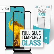Защитное стекло Pico Full Glue для Samsung Galaxy A03s (A037) Черный