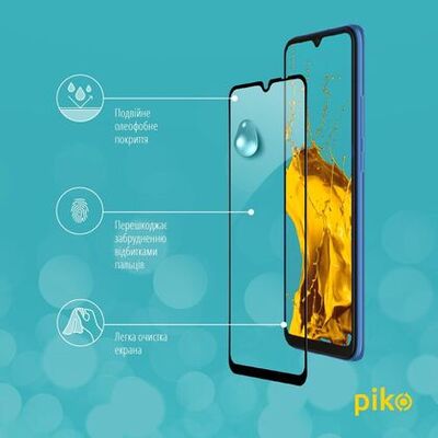 Защитное стекло Piko  Full Glue для OPPO A73