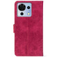 Чохол-книжка Crazy Horse Clasic для ZTE Blade V50 Vita Magenta (Front)