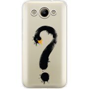 Прозрачный чехол Uprint Huawei Y3 2017 Swan question