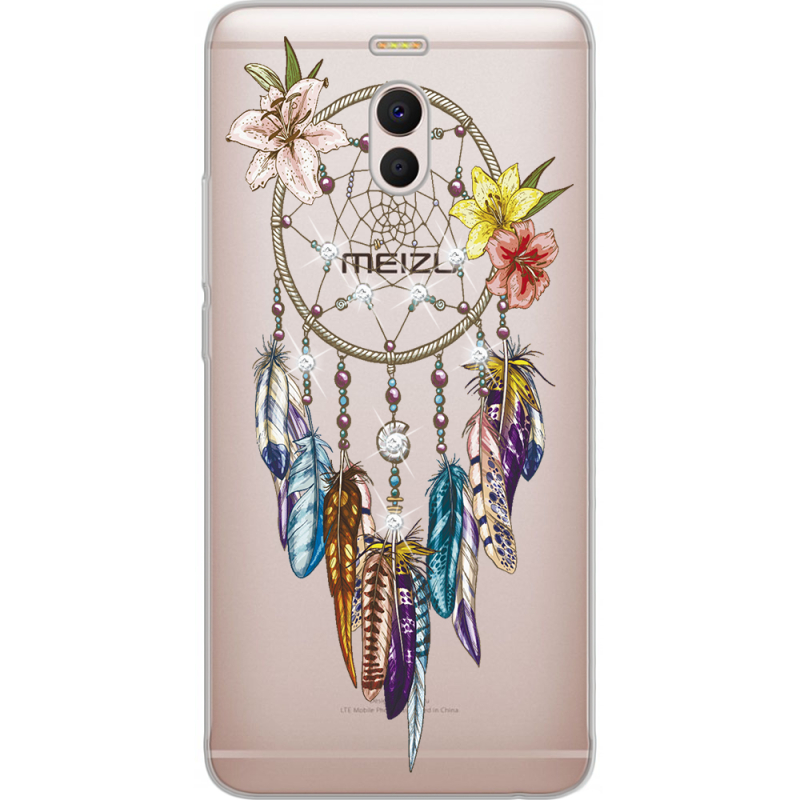 Чехол со стразами Meizu M6 Note Dreamcatcher