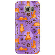 Чехол Uprint Samsung G925 Galaxy S6 Edge Yoga Cat