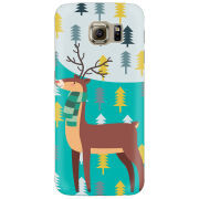Чехол Uprint Samsung G925 Galaxy S6 Edge Foresty Deer