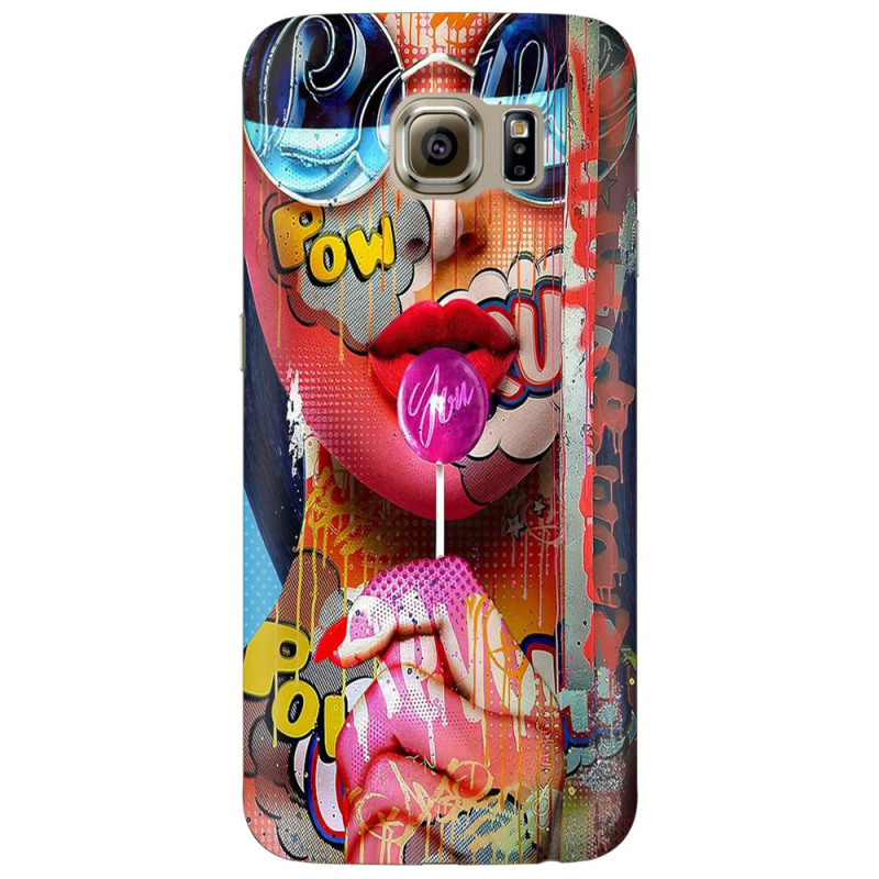 Чехол Uprint Samsung G925 Galaxy S6 Edge Colorful Girl
