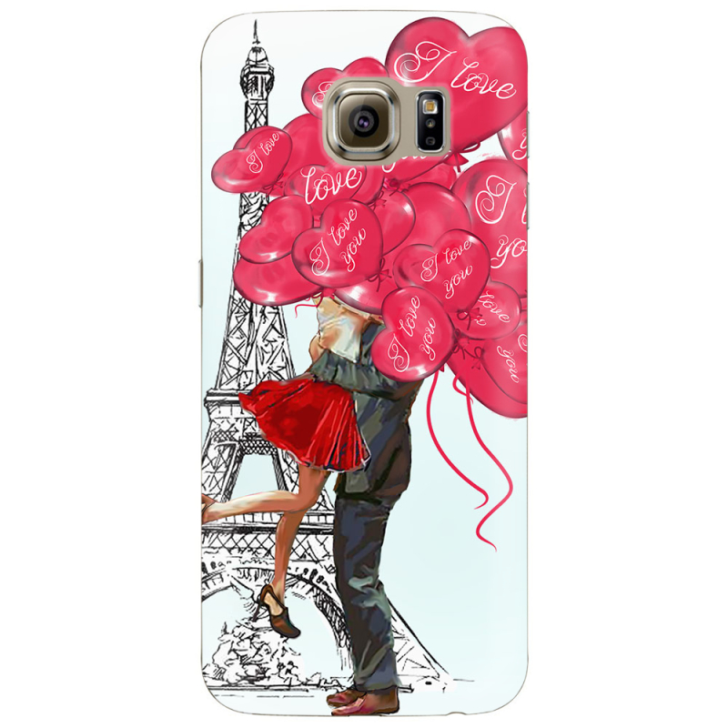 Чехол Uprint Samsung G925 Galaxy S6 Edge Love in Paris