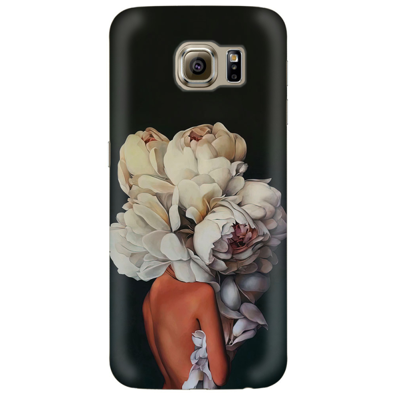 Чехол Uprint Samsung G925 Galaxy S6 Edge Exquisite White Flowers