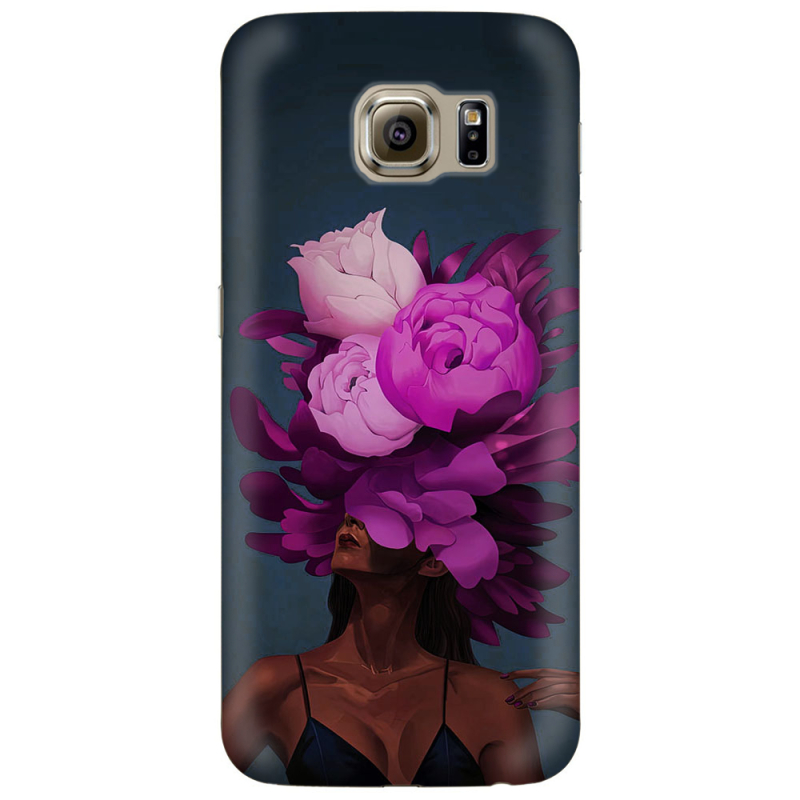 Чехол Uprint Samsung G925 Galaxy S6 Edge Exquisite Purple Flowers
