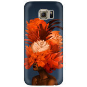 Чехол Uprint Samsung G925 Galaxy S6 Edge Exquisite Orange Flowers