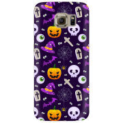 Чехол Uprint Samsung G925 Galaxy S6 Edge Halloween Purple Mood