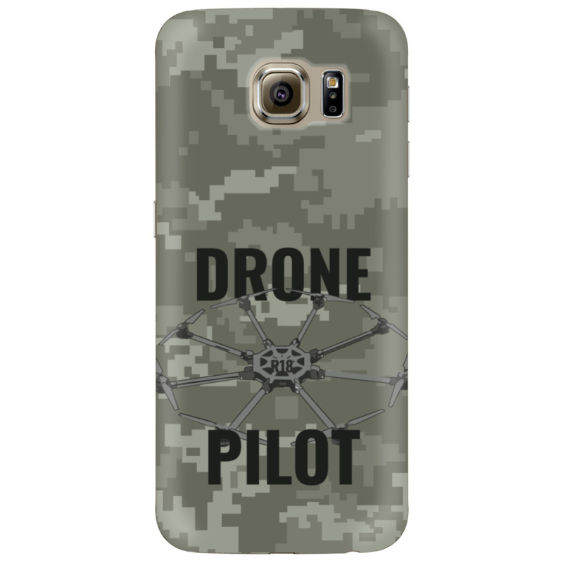 Чехол Uprint Samsung G925 Galaxy S6 Edge Drone Pilot
