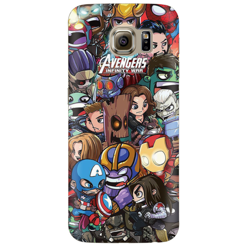 Чехол Uprint Samsung G925 Galaxy S6 Edge Avengers Infinity War