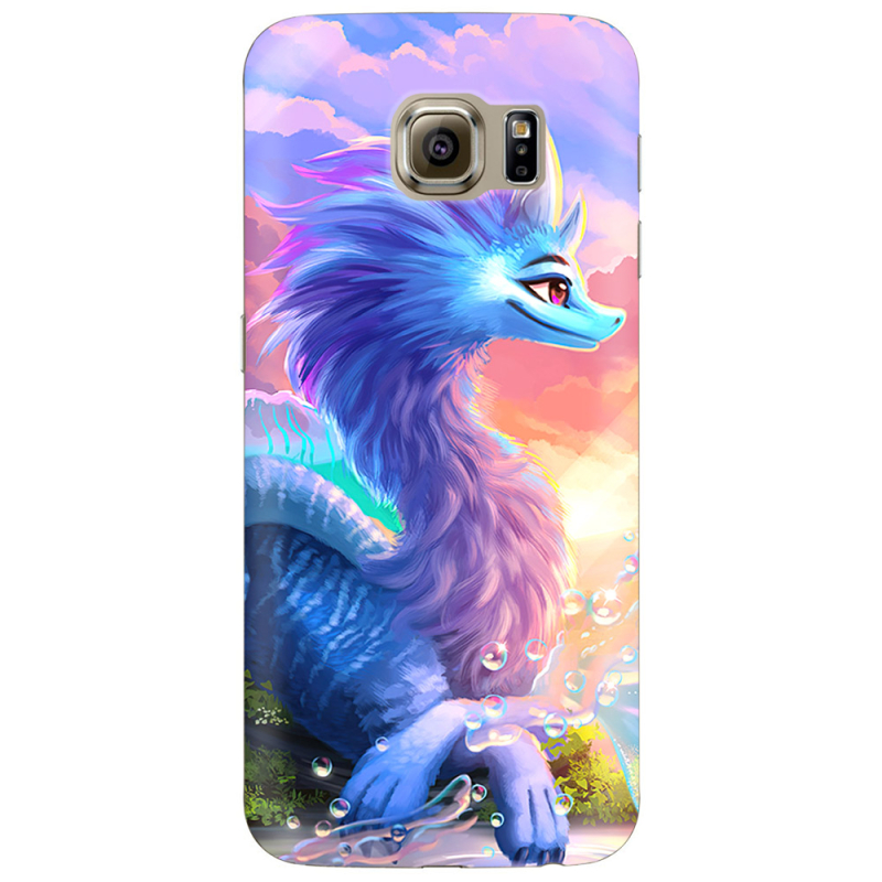 Чехол Uprint Samsung G925 Galaxy S6 Edge Дракон Сісу