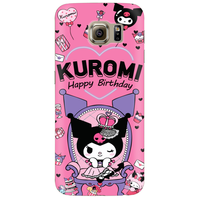 Чехол Uprint Samsung G925 Galaxy S6 Edge День народження Kuromi