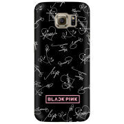 Чехол Uprint Samsung G925 Galaxy S6 Edge Blackpink автограф