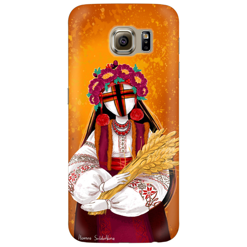 Чехол Uprint Samsung G925 Galaxy S6 Edge Motanka by H Soldatkina
