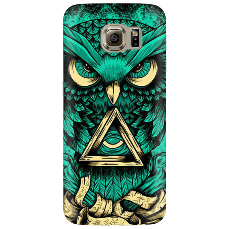 Чехол Uprint Samsung G925 Galaxy S6 Edge Masonic Owl