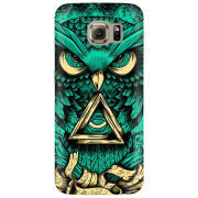 Чехол Uprint Samsung G925 Galaxy S6 Edge Masonic Owl