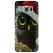 Чехол Uprint Samsung G925 Galaxy S6 Edge Christmas Owl