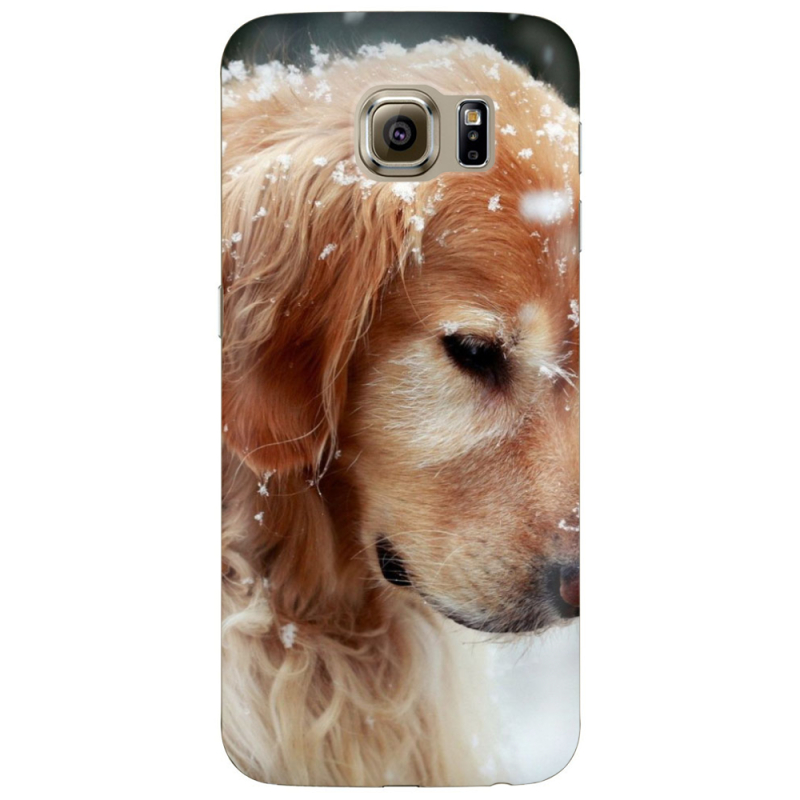Чехол Uprint Samsung G925 Galaxy S6 Edge Golden Retriever