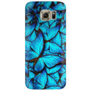 Чехол Uprint Samsung G925 Galaxy S6 Edge лазурные бабочки