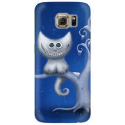 Чехол Uprint Samsung G925 Galaxy S6 Edge Smile Cheshire Cat
