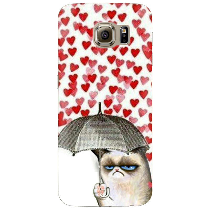 Чехол Uprint Samsung G925 Galaxy S6 Edge Raining Hearts