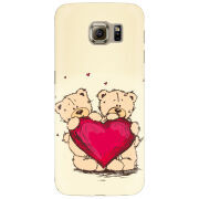 Чехол Uprint Samsung G925 Galaxy S6 Edge Teddy Bear Love
