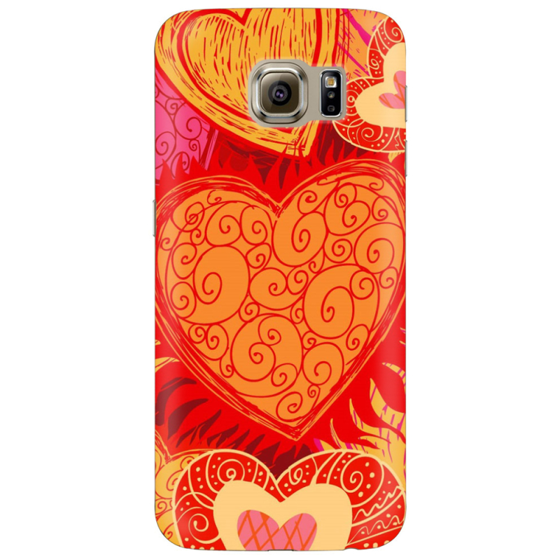 Чехол Uprint Samsung G925 Galaxy S6 Edge Warm Hearts