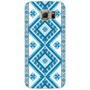 Чехол Uprint Samsung G925 Galaxy S6 Edge Блакитний Орнамент