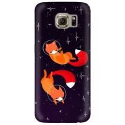 Чехол Uprint Samsung G925 Galaxy S6 Edge Fox-Astronauts