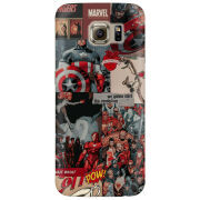 Чехол Uprint Samsung G925 Galaxy S6 Edge Marvel Avengers