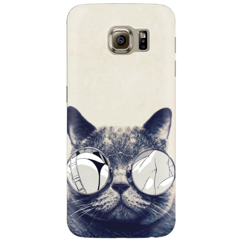 Чехол Uprint Samsung G925 Galaxy S6 Edge Соглядатай Кот