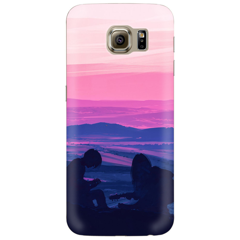 Чехол Uprint Samsung G925 Galaxy S6 Edge Top of the World
