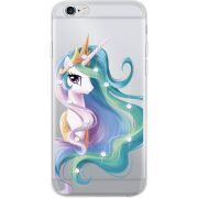 Чехол со стразами Apple iPhone 6 / 6S Unicorn Queen
