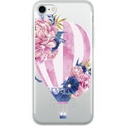 Чехол со стразами Apple iPhone 7/8 Pink Air Baloon