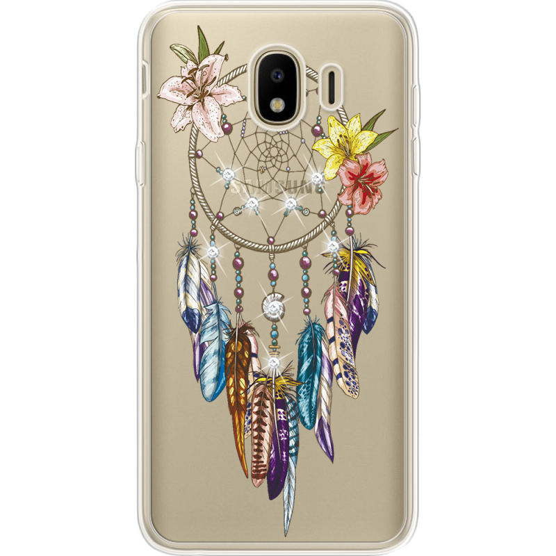 Чехол со стразами Samsung J400 Galaxy J4 2018 Dreamcatcher