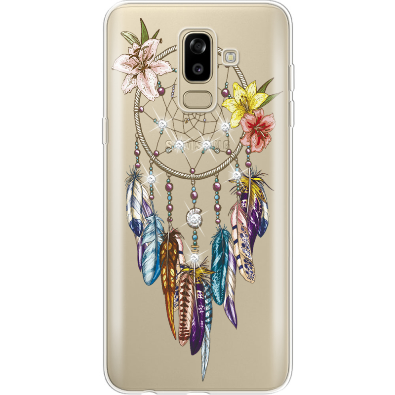 Чехол со стразами Samsung J810 Galaxy J8 2018 Dreamcatcher