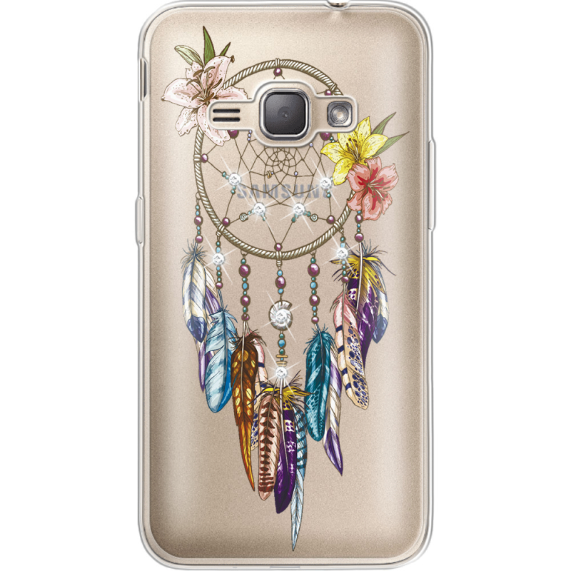 Чехол со стразами Samsung J120H Galaxy J1 2016 Dreamcatcher