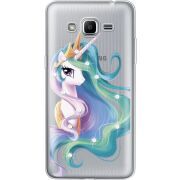 Чехол со стразами Samsung J2 Prime G532F Unicorn Queen