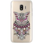 Чехол со стразами Samsung J250 Galaxy J2 (2018) Owl