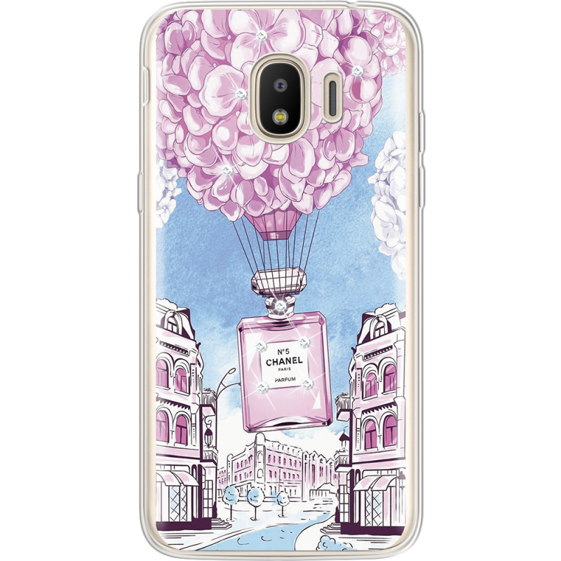 Чехол со стразами Samsung J250 Galaxy J2 (2018) Perfume bottle