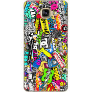 Чехол Uprint Samsung A710 Galaxy A7 2016 Multicolored Inscriptions