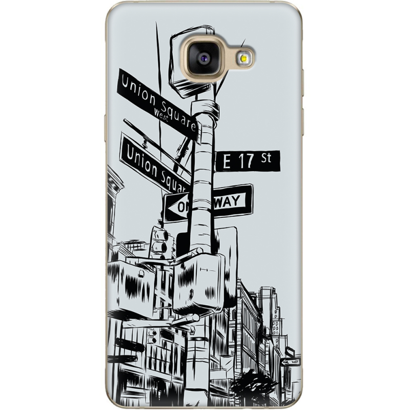 Чехол Uprint Samsung A710 Galaxy A7 2016 17 Street